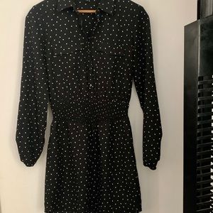 Express Polka Dot Dress